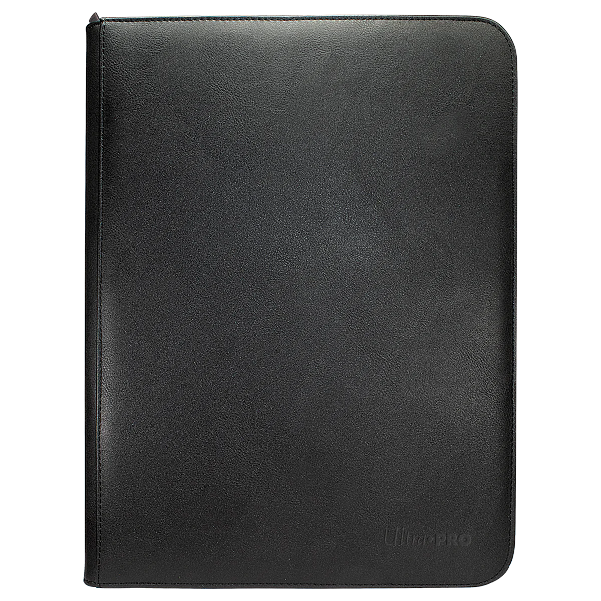 Ultra Pro - Vivid 9-Pocket Zippered PRO-Binder: Black