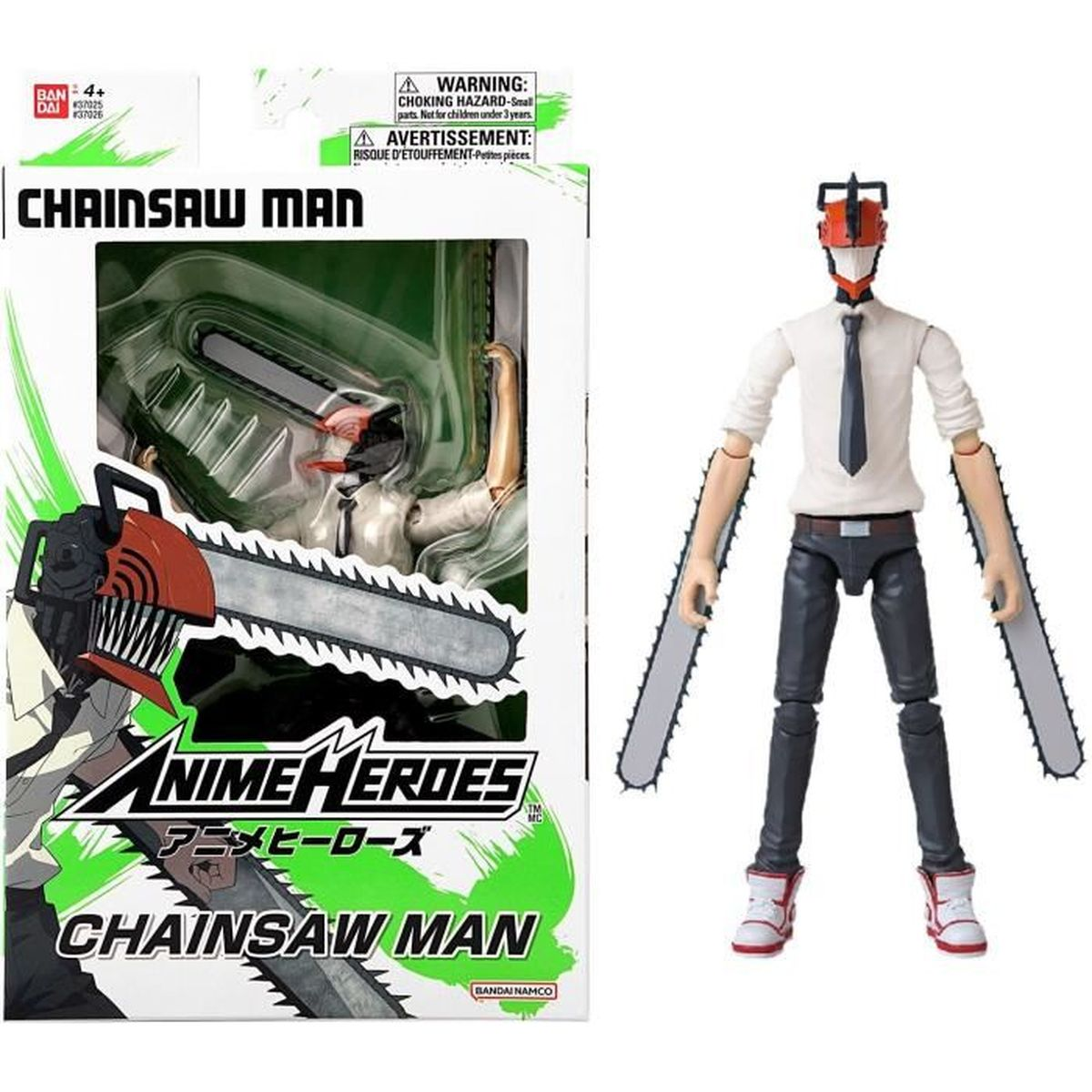 Bandai Toys | Anime Heroes - Chainsaw Man Assortment (6 Stk) (17cm) | Chainsaw Man