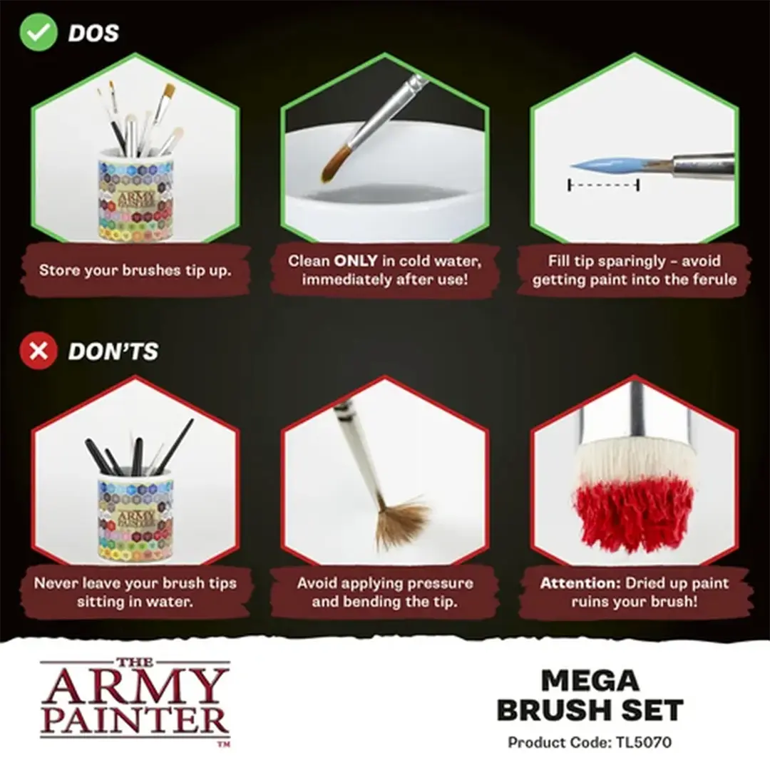 The Army Painter | Mega Brush Set (2025)