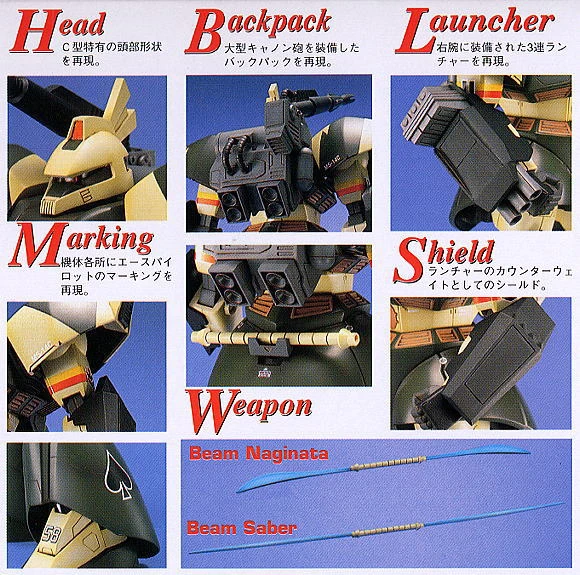 Bandai | MG Gelgoog Cannon | Mobile Suit Gundam (1/100)