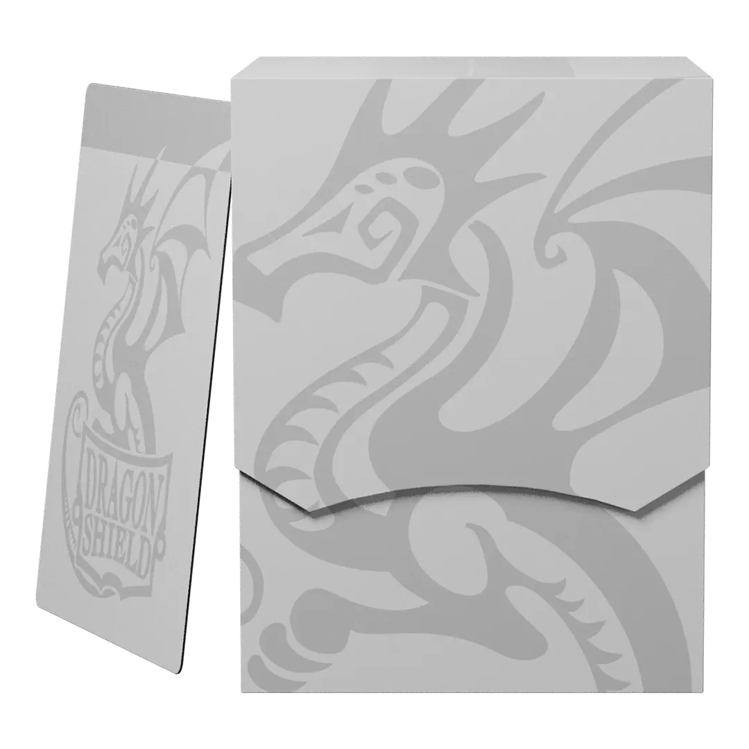Dragon Shield: Deck Shell - Ashen White