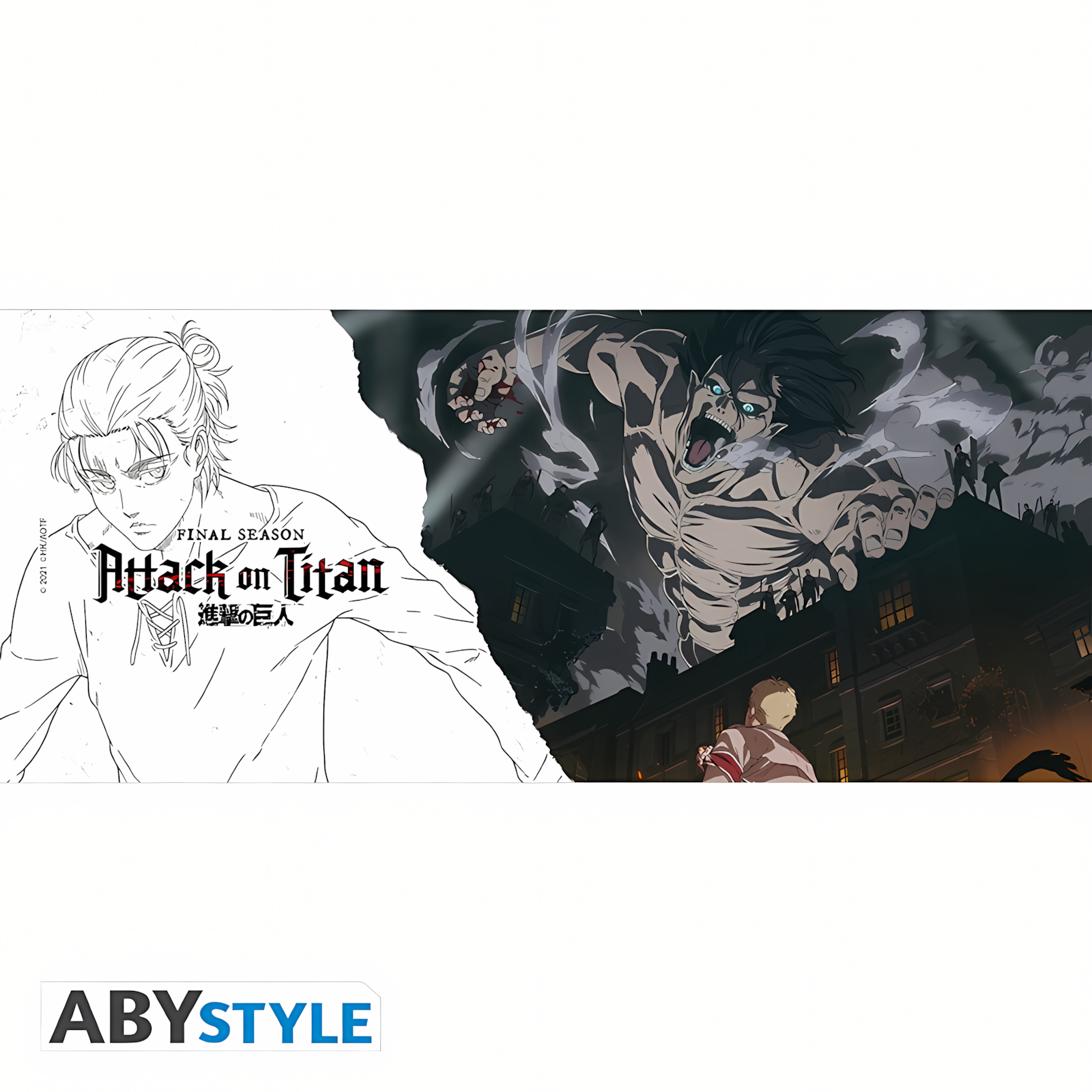 Abysse: Attack On Titan - Mug (320ml) - Key Art S4
