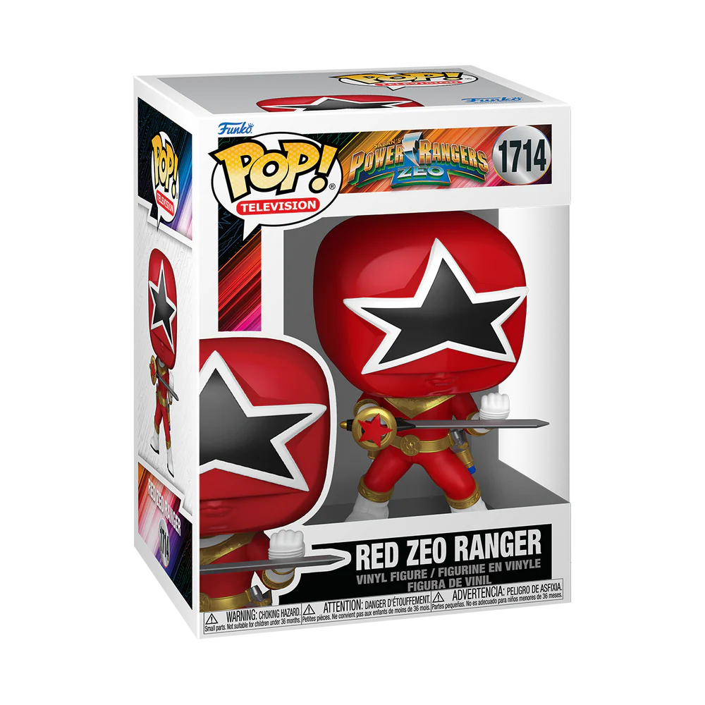 POP! TV: Red Zeo Ranger - Power Rangers Dino Thunder | FP86271
