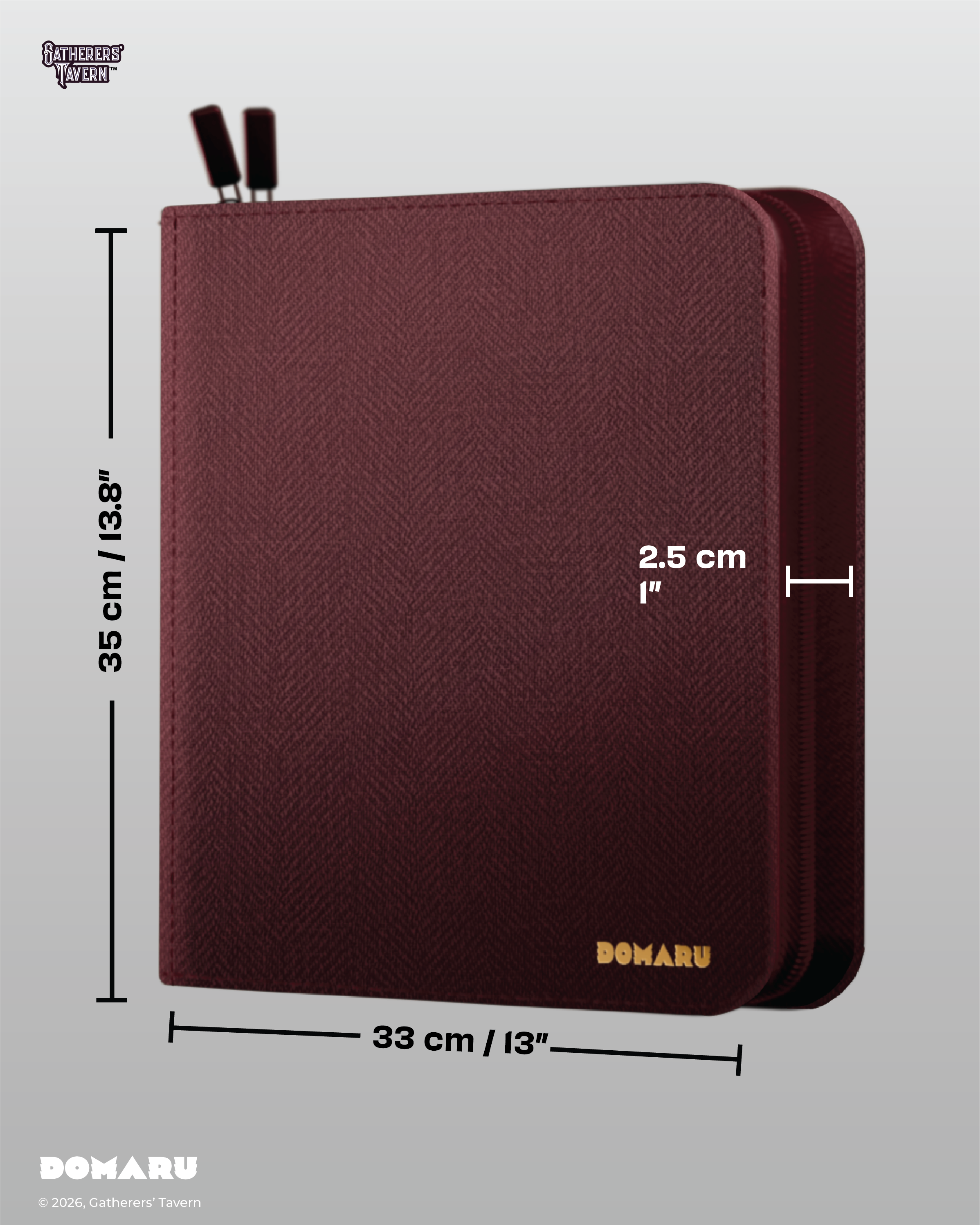 Gatherers' Tavern | Carnelian DOMARU | Binder 12-Pocket