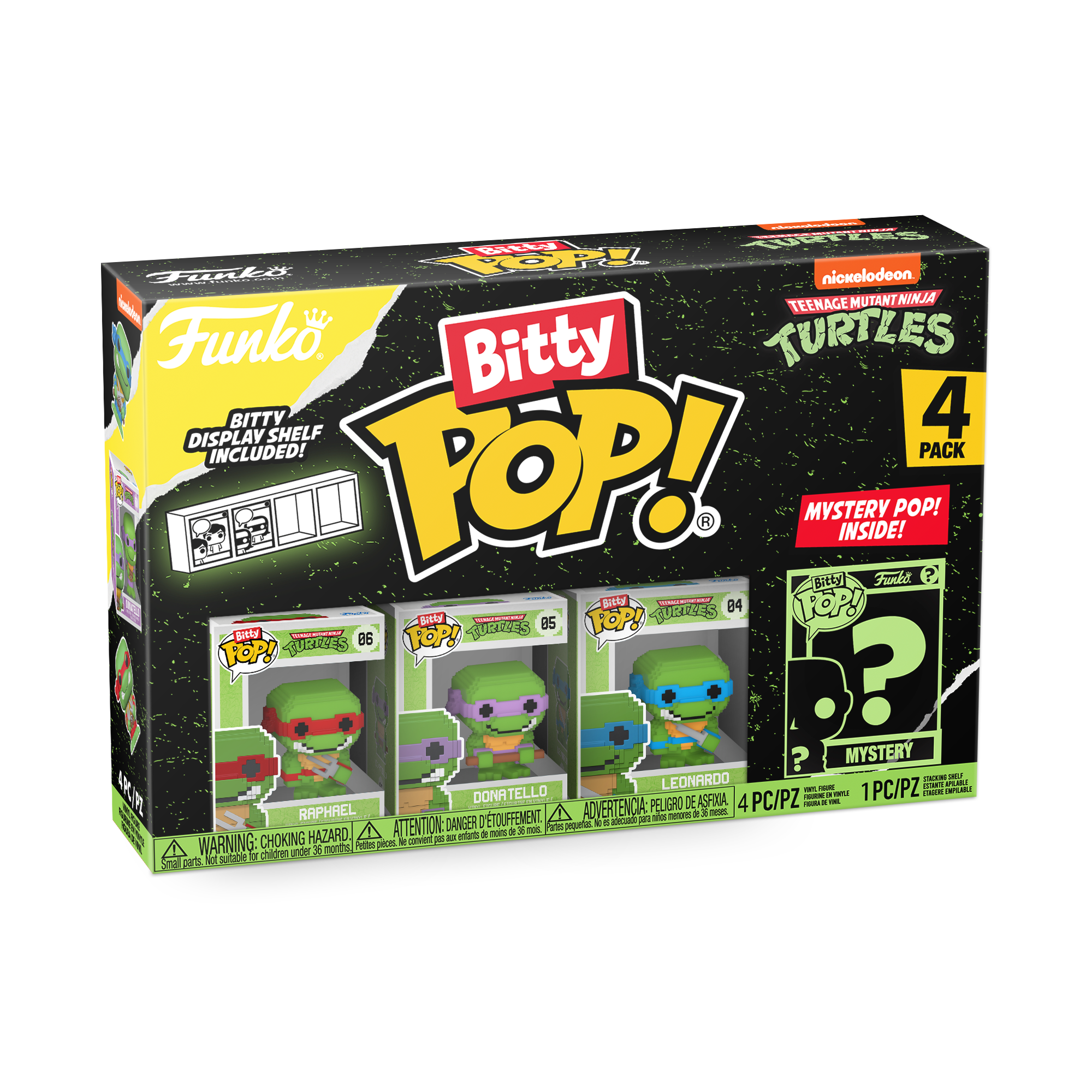Bitty POP!: Shredder 4PK - Bitty POP! 4-Pack