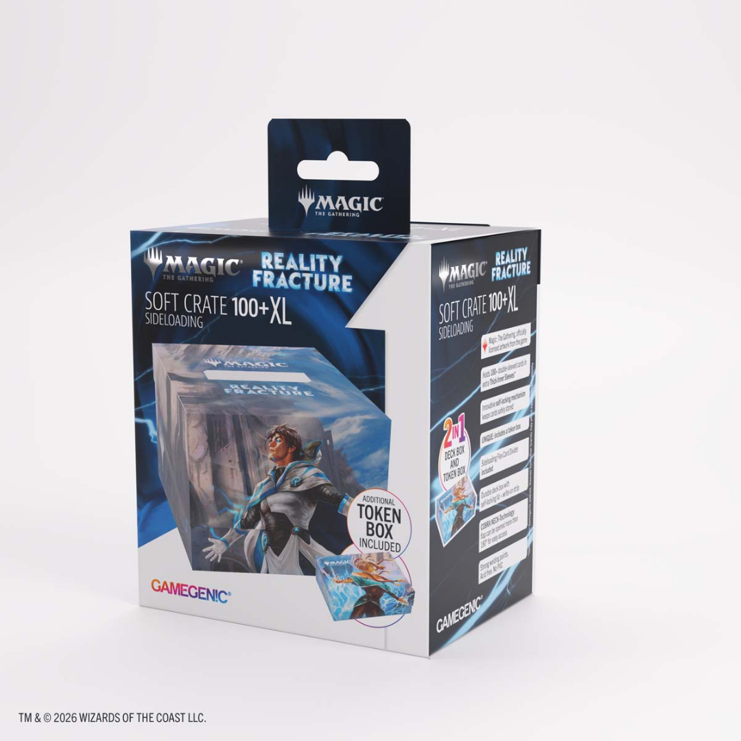 Gamegenic | MTG: Reality Fracture - Tam Beleren, conflicted/Jace, building Reality | Soft Create Sideloading Deckbox 100+