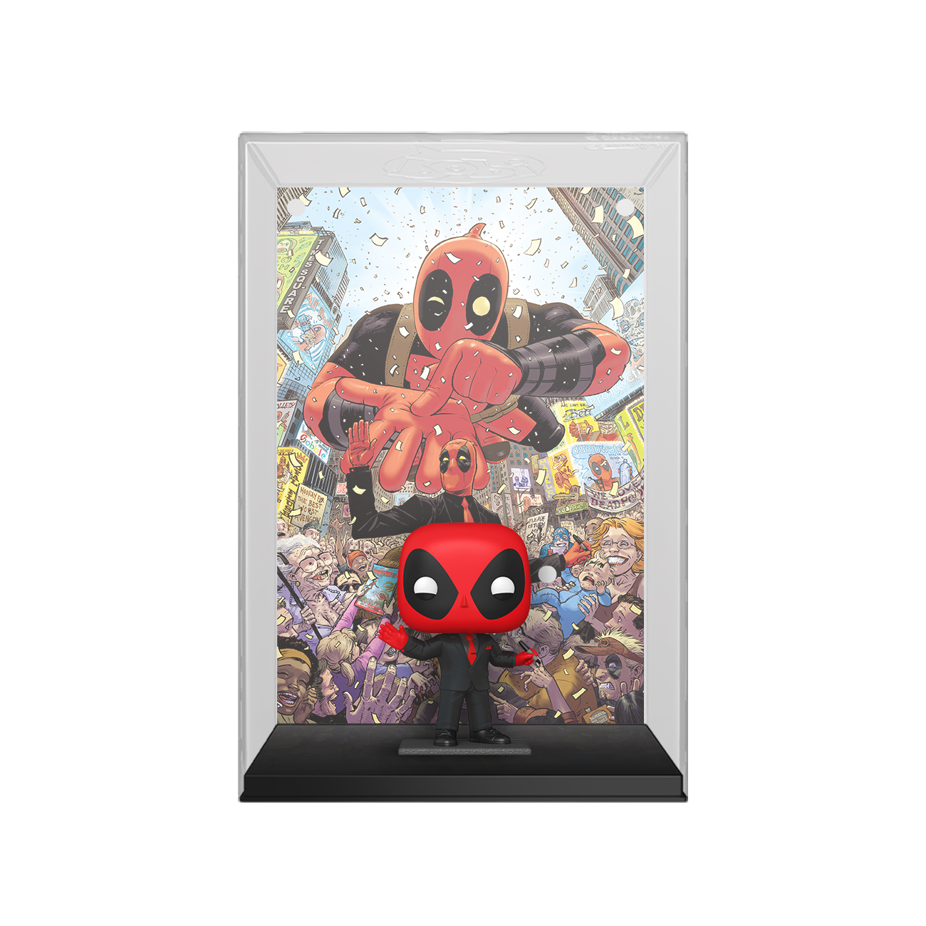 POP Comic Cover: Deadpool in Black Suit - Deadpool