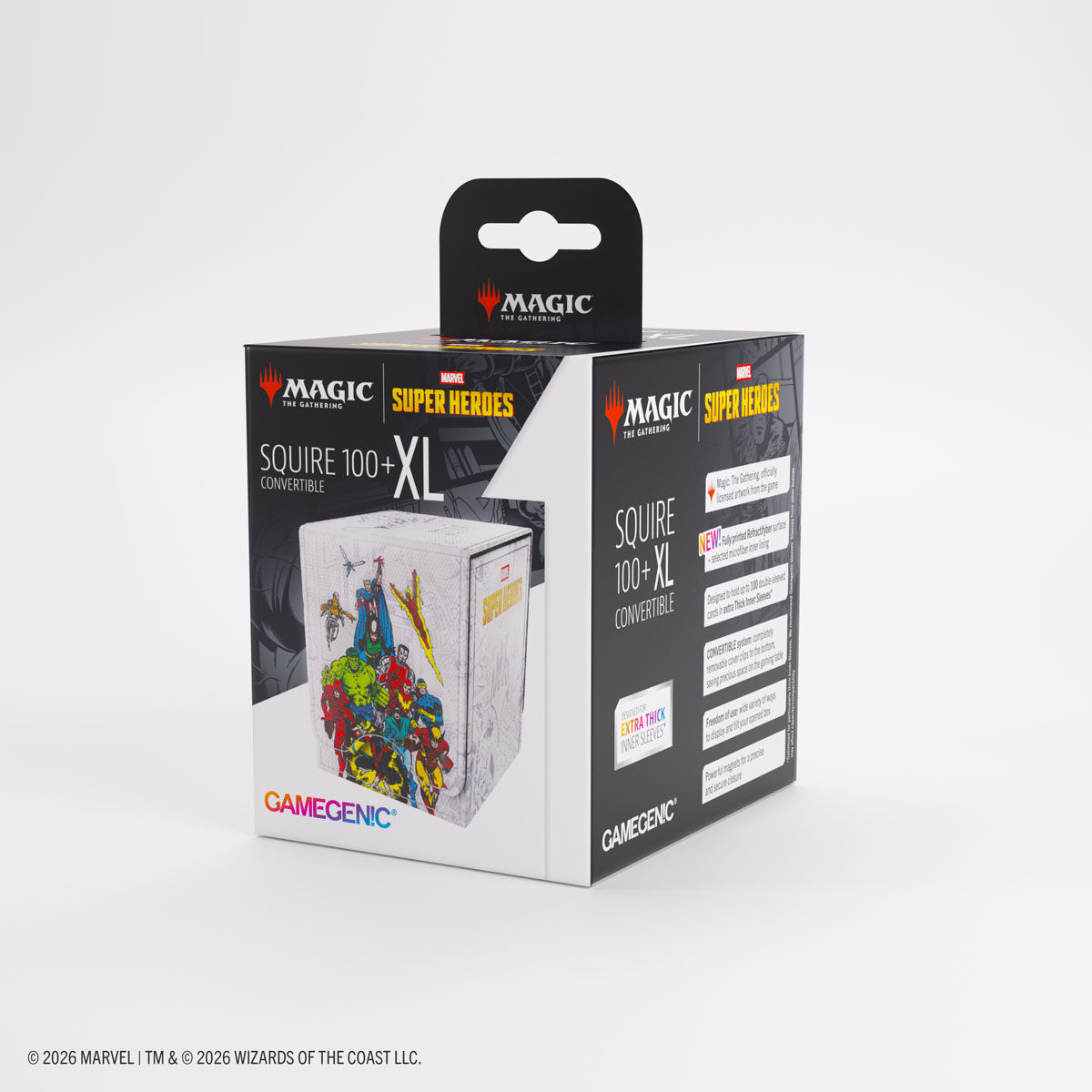 Gamegenic | Marvel Super Heroes - Marvel Age | Deckbox Squire 100+ XL