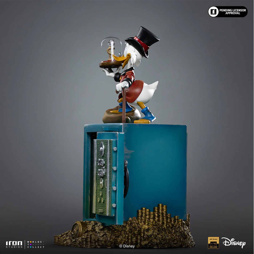 Iron Studios | Uncle Scrooge Mcduck And Nephews - Duck Tales | Art Scale 1/10