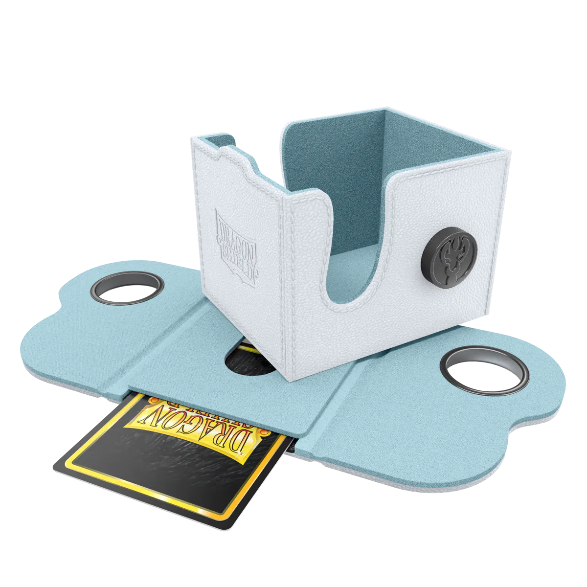 Dragon Shield | White & Aqua | Dragon Box 100+