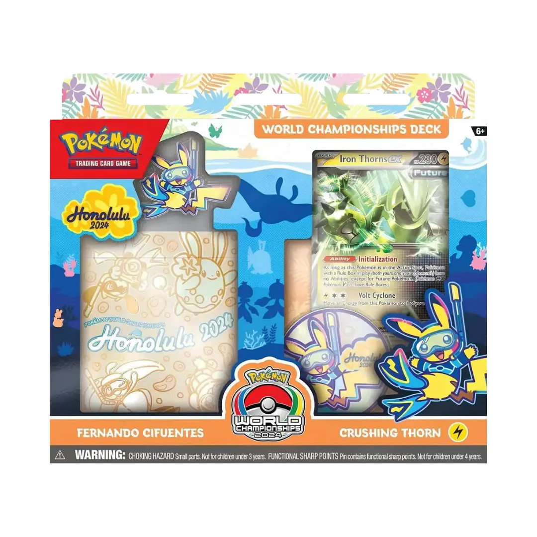 Pokémon TCG: World Championship Deck 2024 - Display (8 Stück) (EN)