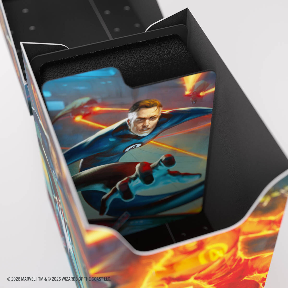 Gamegenic | Marvel Super Heroes - Fantastic 4 Unleashed | Deckbox Soft Dyna100+ XL