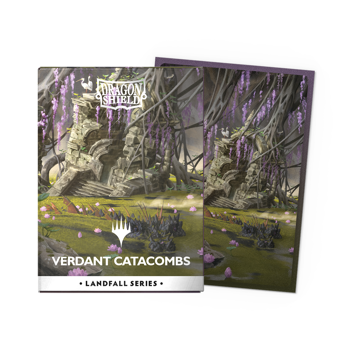 Dragon Shield X Magic: The Gathering: Verdant Catacomb - Standard Size Sleeves Landfall Series