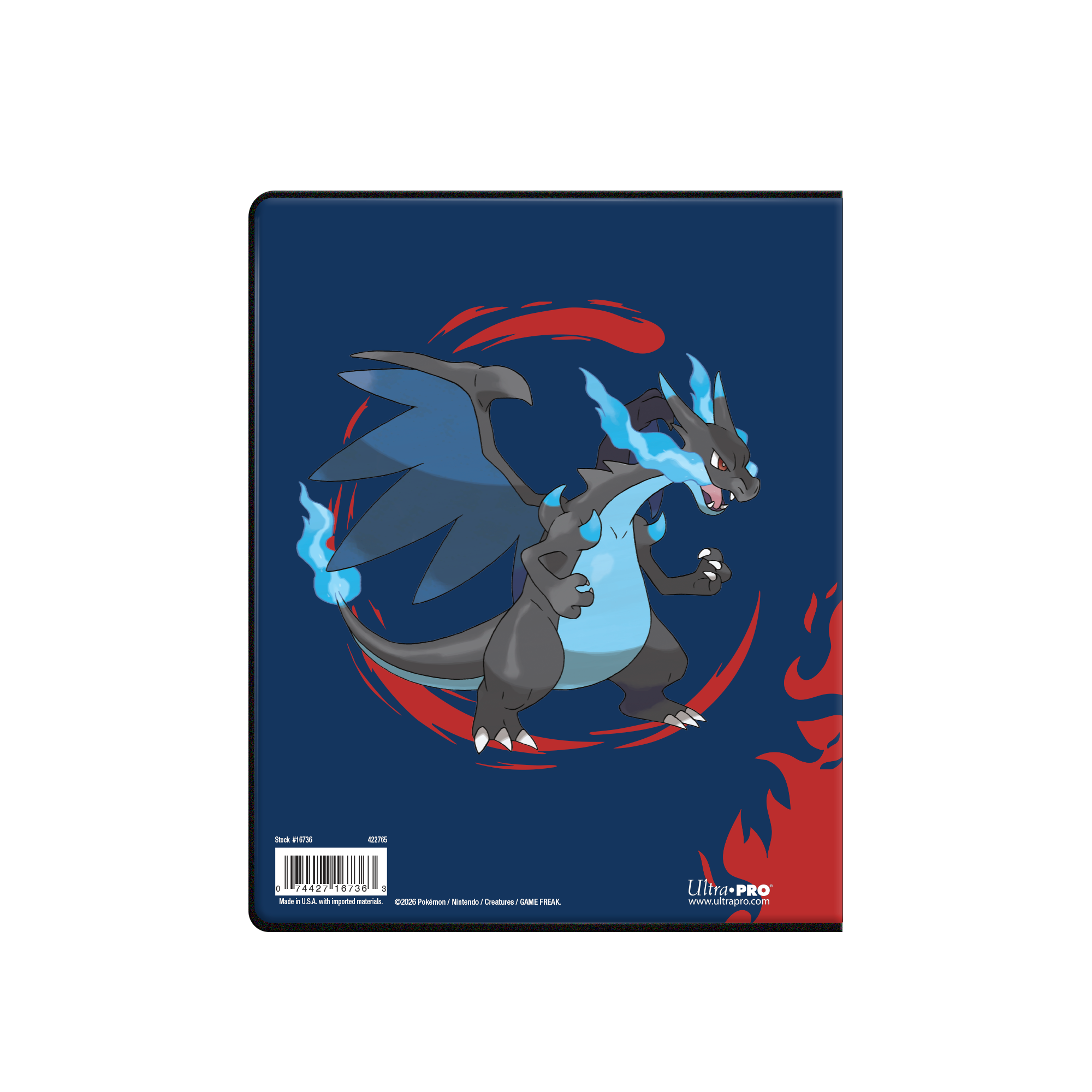 *Ultra Pro: Mega Charizard X and Mega Charizard Y - 4-Pocket Portfolio für Pokémon TCG