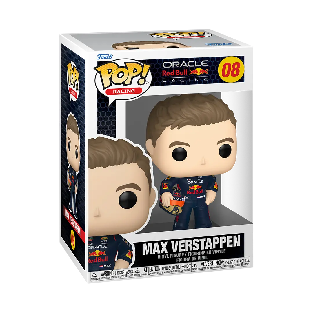 POP Racing: Max Verstappen with Helmet - Oracle Red Bull Racing