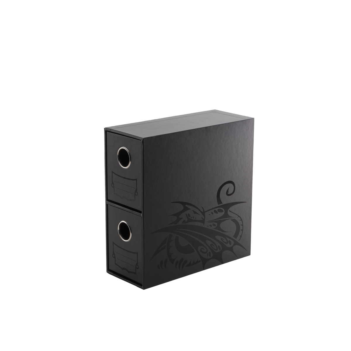 Dragon Shield | Fortress Card Drawer | Vertical 2 Black