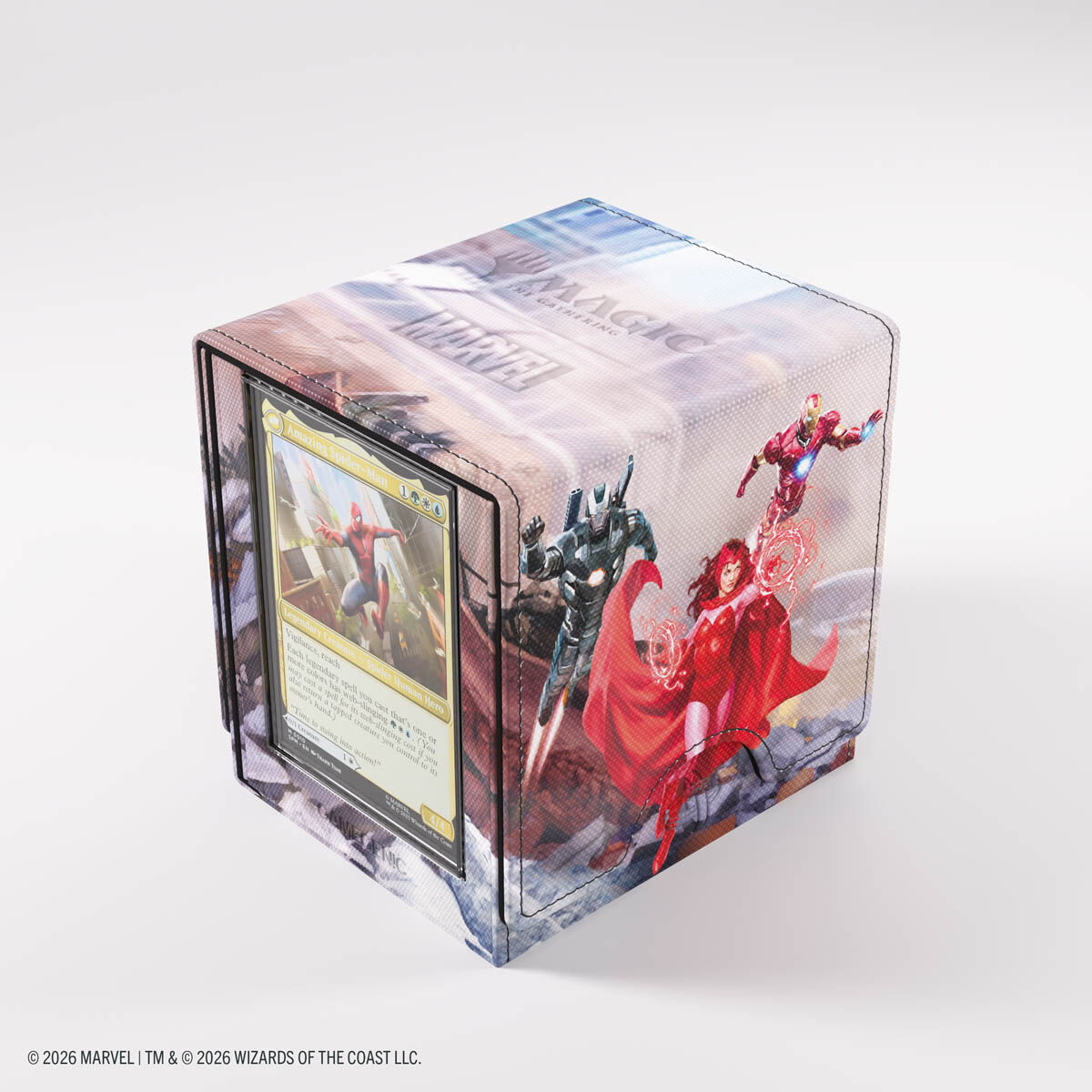 Gamegenic | Marvel Super Heroes - Marvel Super Heroes | Deckbox Sidekick PRO 100+ XL