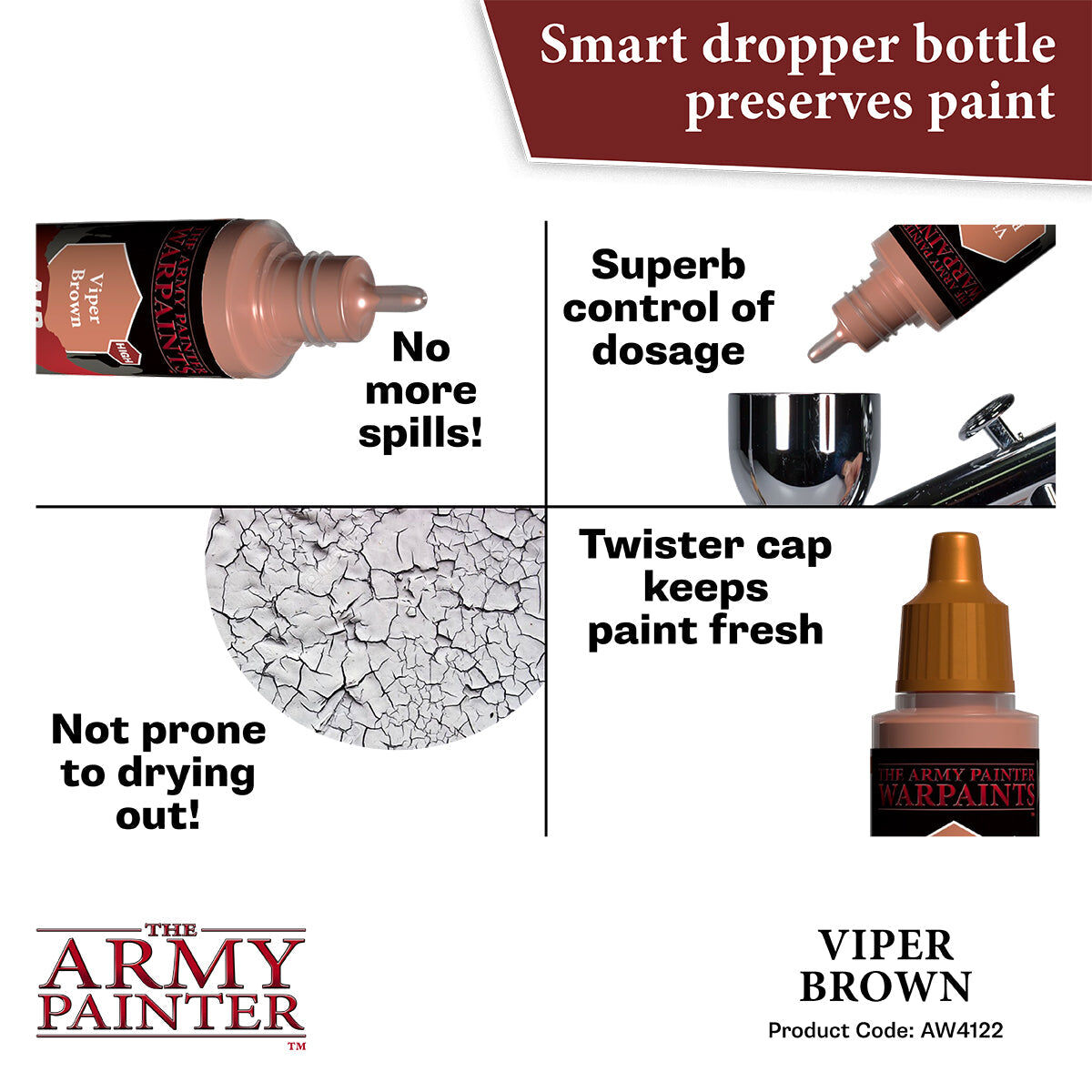 The Army Painter - Viper Brown - Warpaints Air