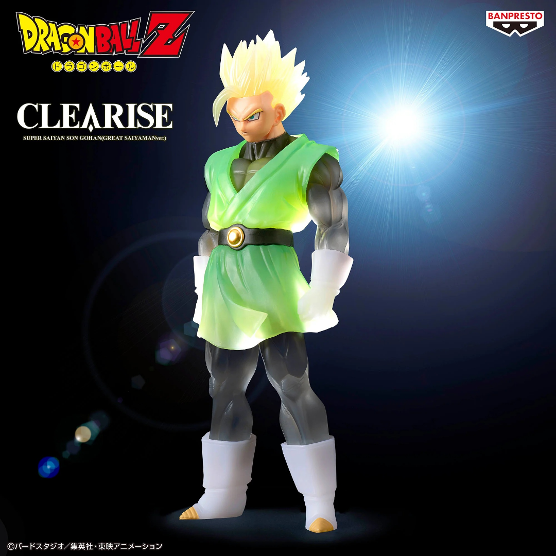 Banpresto | Son Gohan II Super Saiyan Clearise (Great Saiyaman Version) (B) (18cm) | Dragon Ball Z