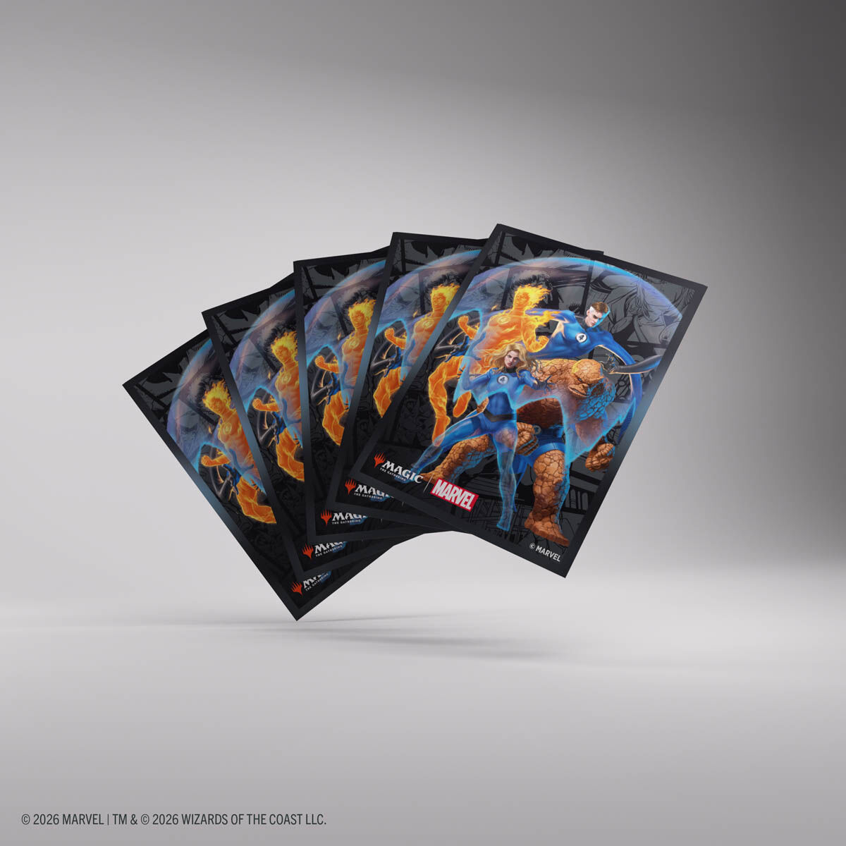 Gamegenic | Marvel Super Heroes - The Fantastic Four | Premium Art Sleeves