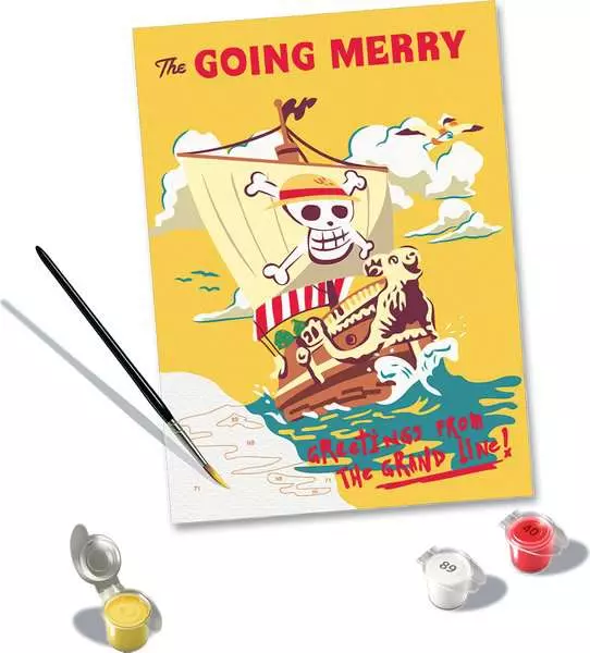 Ravensburger | One Piece Flying Lamb (Going Merry) | CreArt Malen nach Zahlen