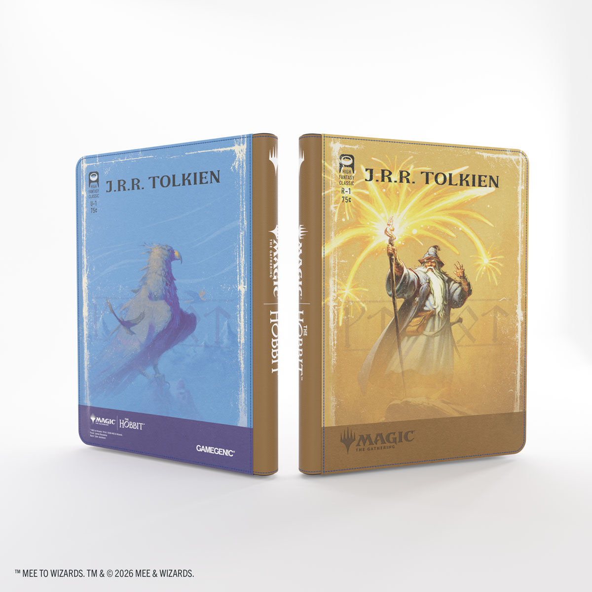 Gamegenic | MTG: The Hobbit - Gandalf, Goblin's Bane / The Lord of the Eagles | Zip-Up Album 18-Pocket