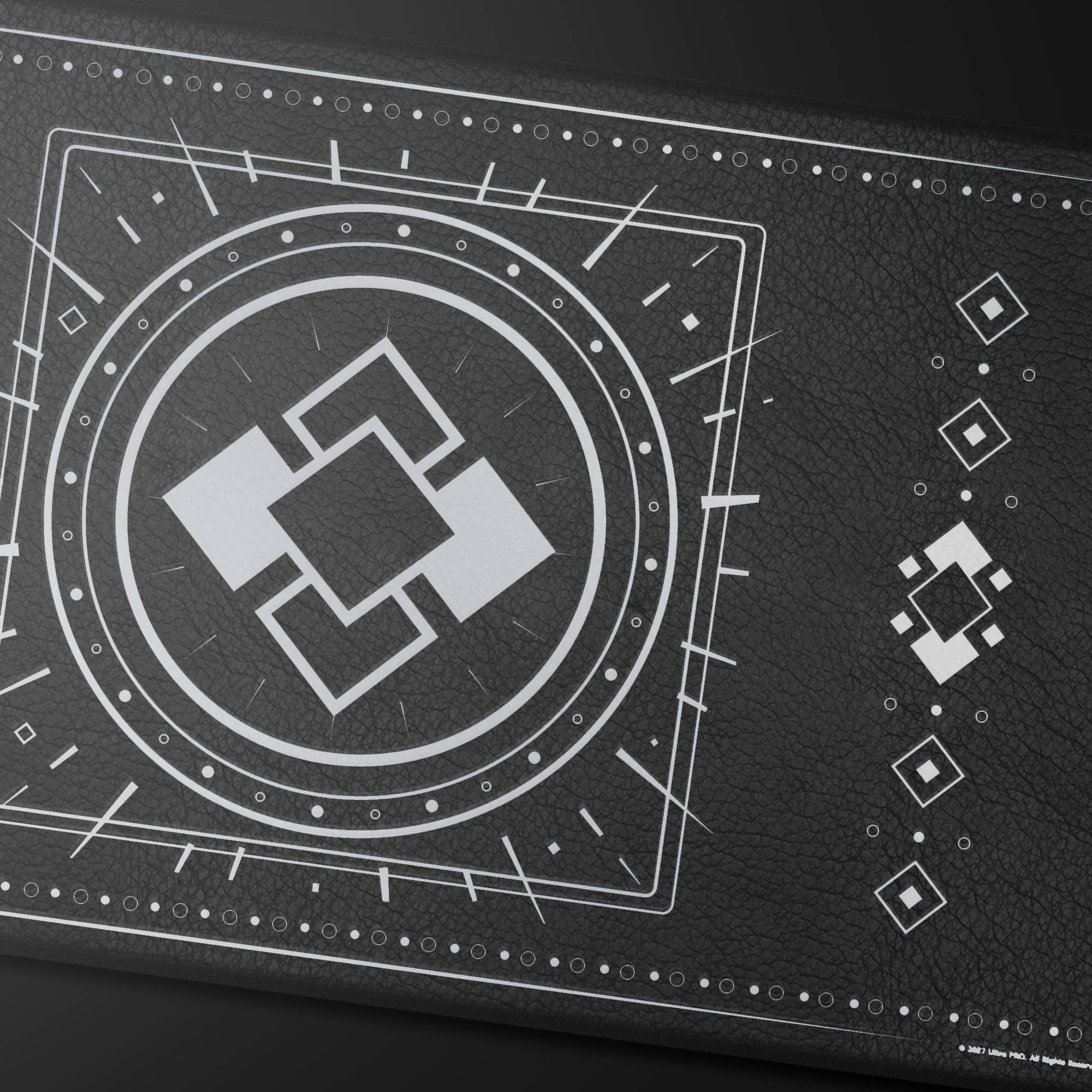 Ultra Pro | Obsidian Leatherette | Playmat