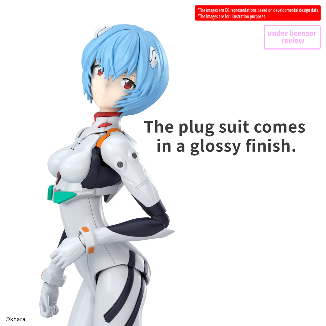 Bandai |30MP Rei Ayanami PLUG SUIT VER | 30 Minutes Preference (ca. 14cm)