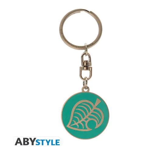 Abysse | Animal Crossing | Leaf Logo Keychain