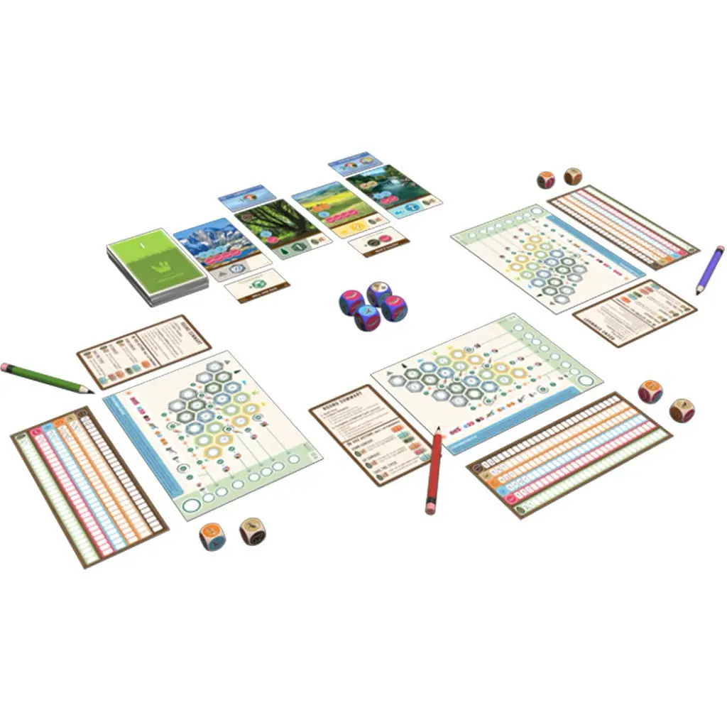 Alderac Ent.: Cascadia Rolling Hills - Dice Games
