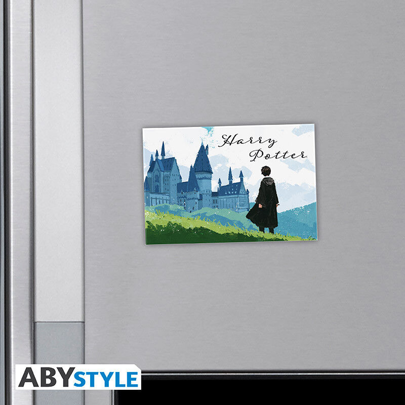 Abysse: Harry Potter - Standard Magnet - Harry & Hogwarts