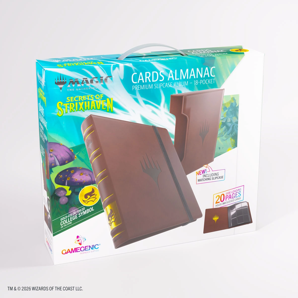 Gamegenic | Secrets of Strixhaven - Almanac FL2 | Binder 18P