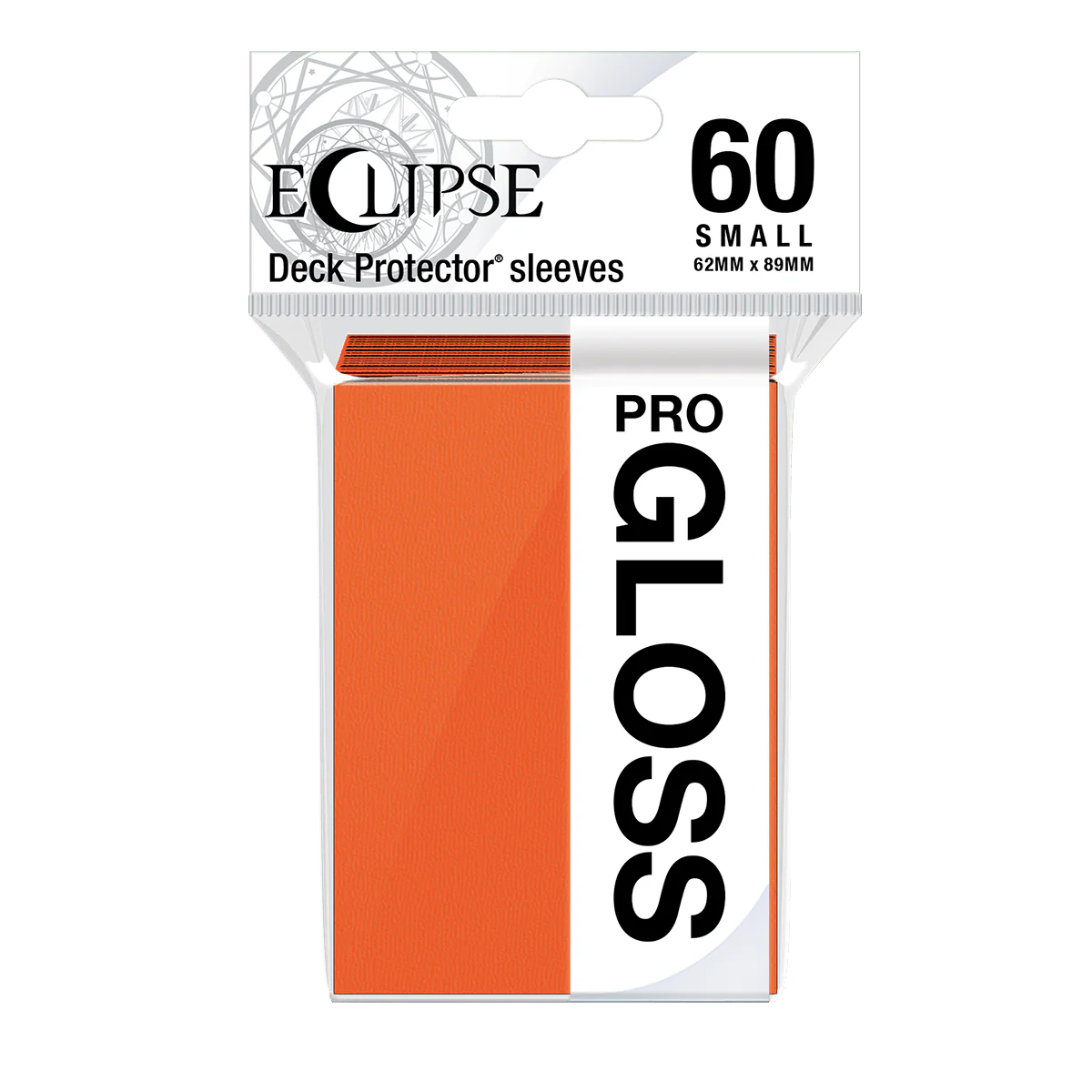 Ultra Pro: Eclipse Gloss Small Sleeves - Pumpkin Orange