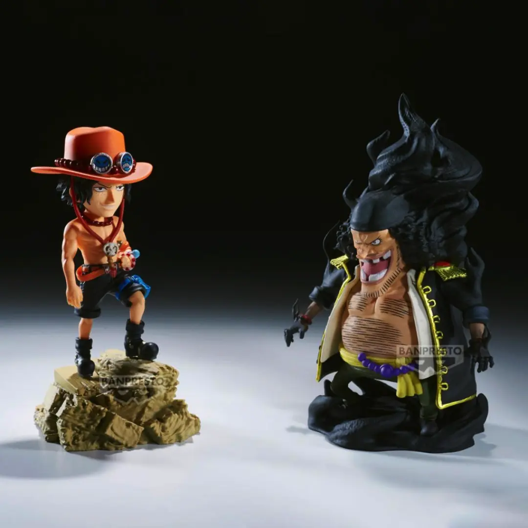 Banpresto | Portcas D. Ace VS Marshall D. Teach WCF Log Stories (8cm) | One Piece