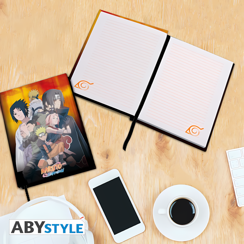 Abysse | Naruto Shippuden | Konoha Group A5 Notebook