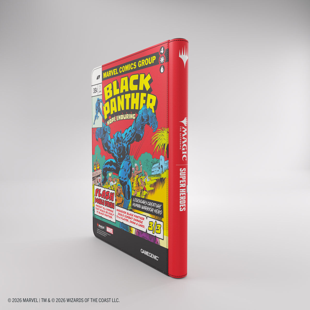 Gamegenic | Marvel Super Heroes - Captain America/Black Panther | Binder 18-Pocket