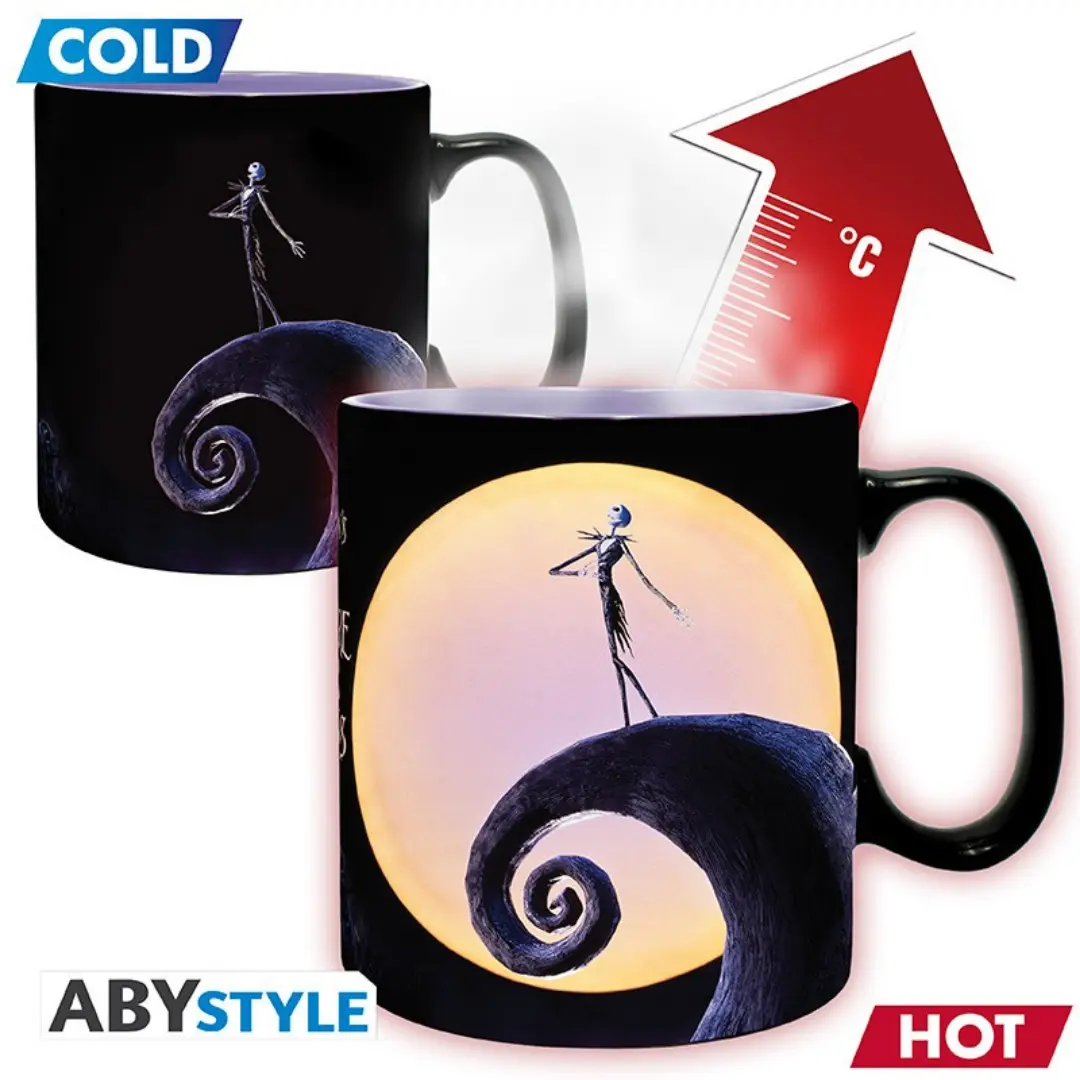 Abysse: Nightmare before Christmas - Jack & Moon Heat Change Mug