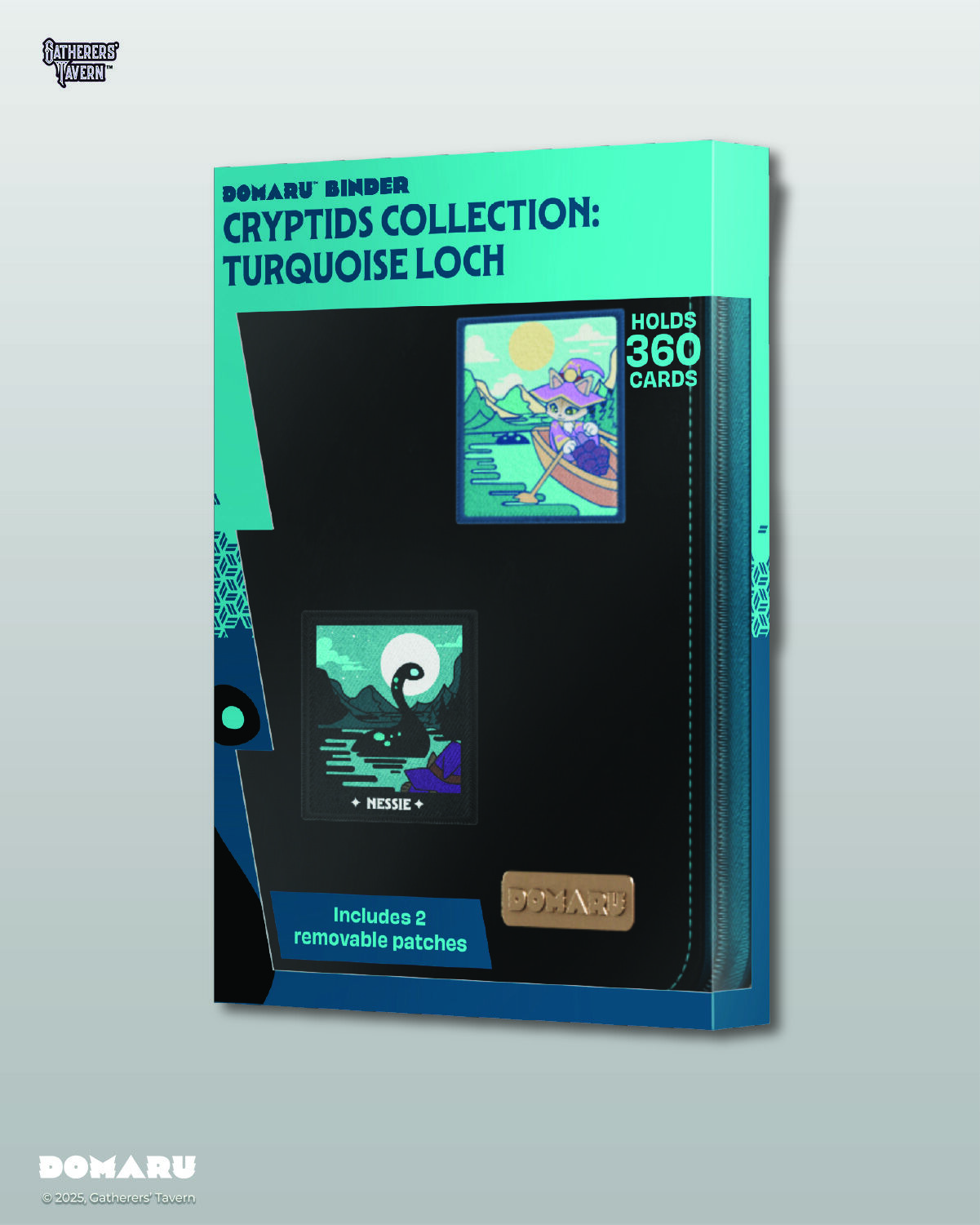 Gatherers' Tavern | Turquoise Loch Deco Patch DOMARU | Binder 9-Pocket