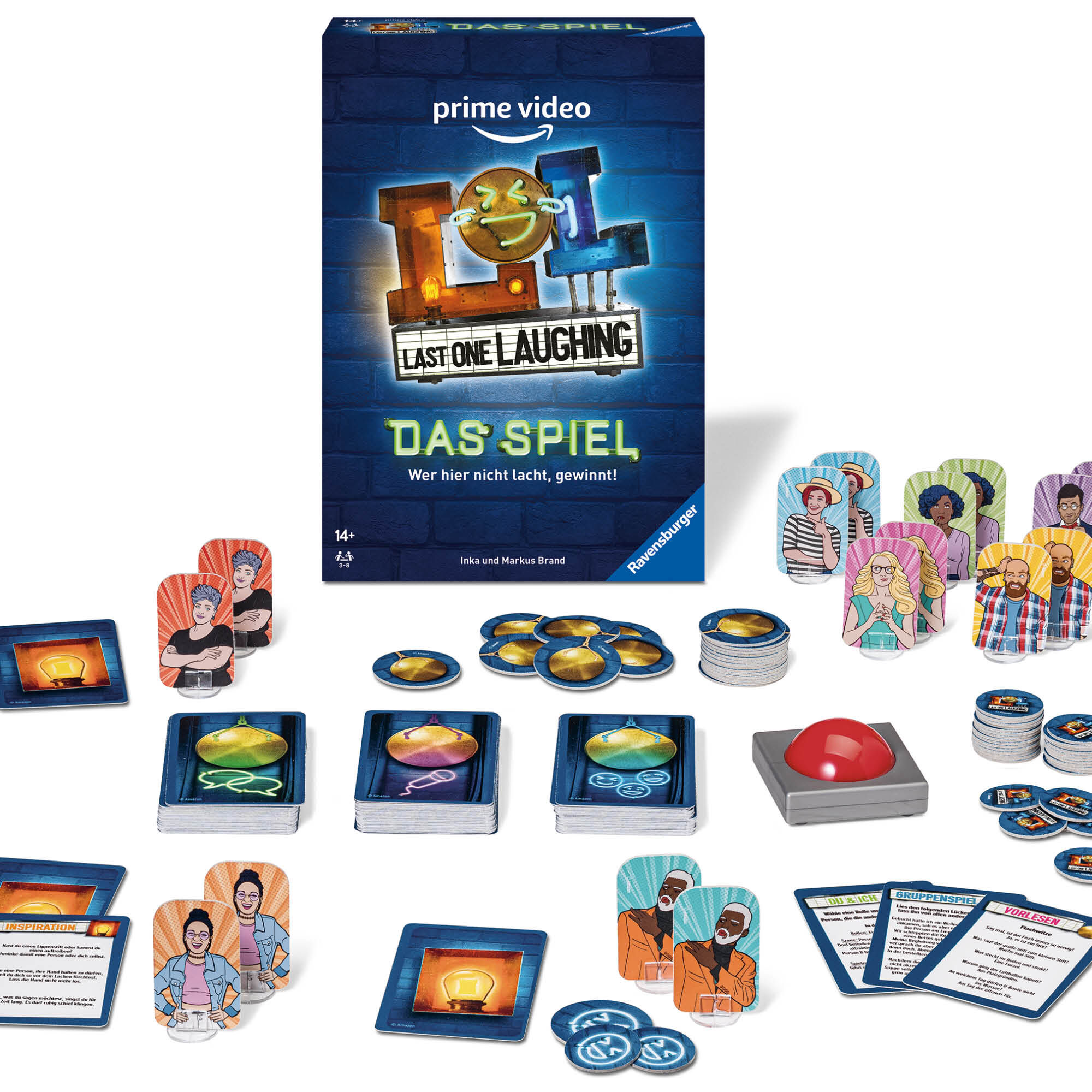 Ravensburger | Last one Laughing Das Spiel | Partyspiel
