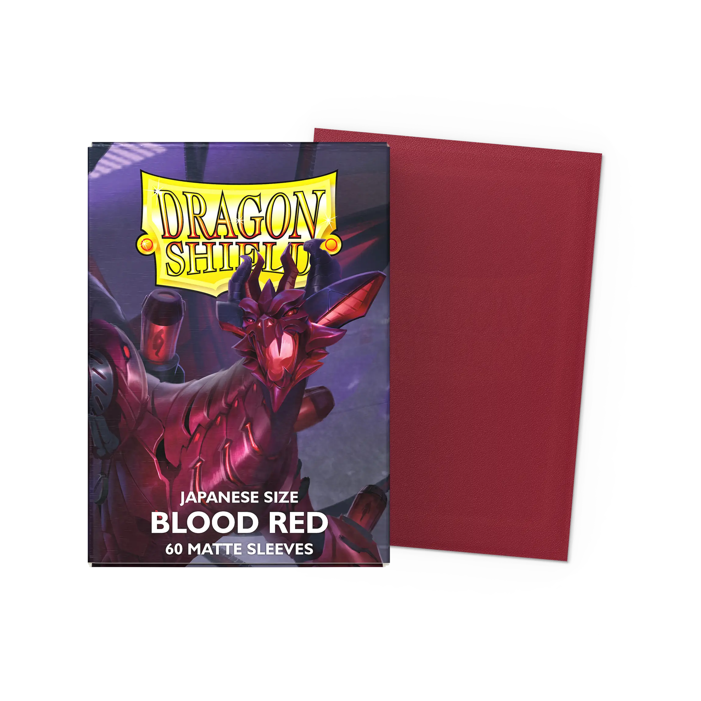 Dragon Shield: Blood Red - Matte Sleeves - Japanese Size