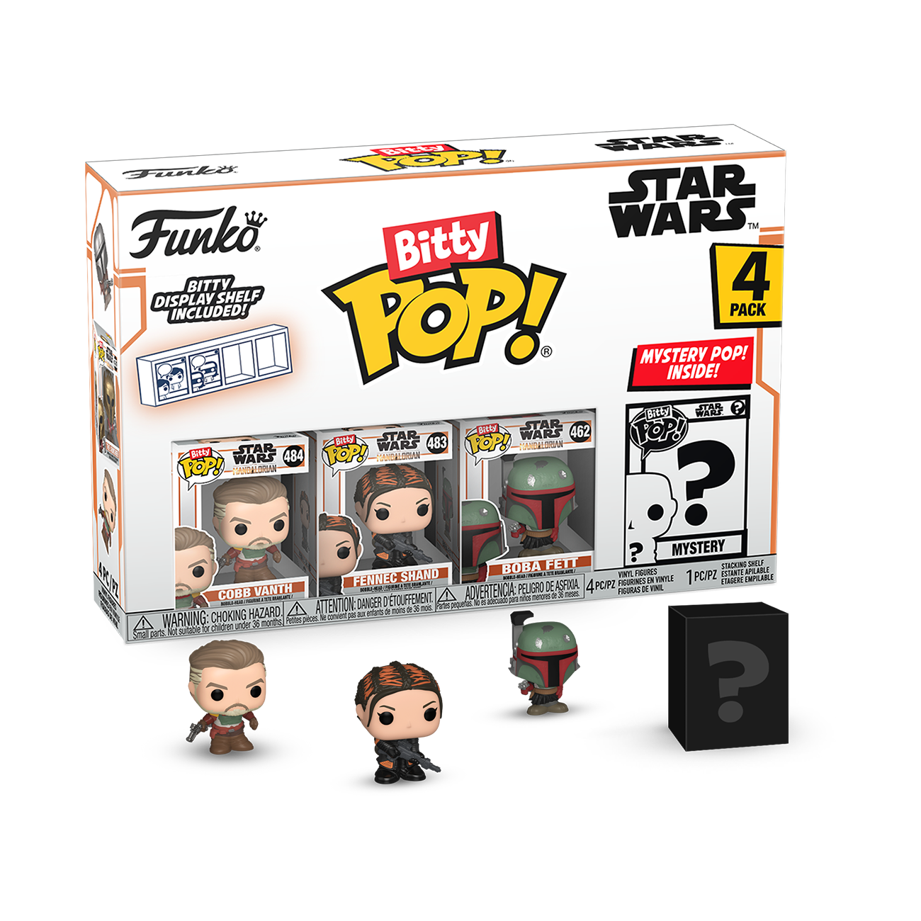 Bitty POP!: Marshal 4-Pack Series 3 - The Mandalorian