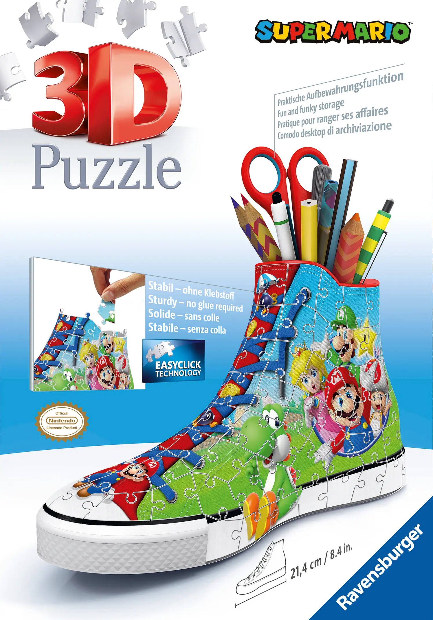 Ravensburger | Super Mario Sneaker | 3D Puzzle