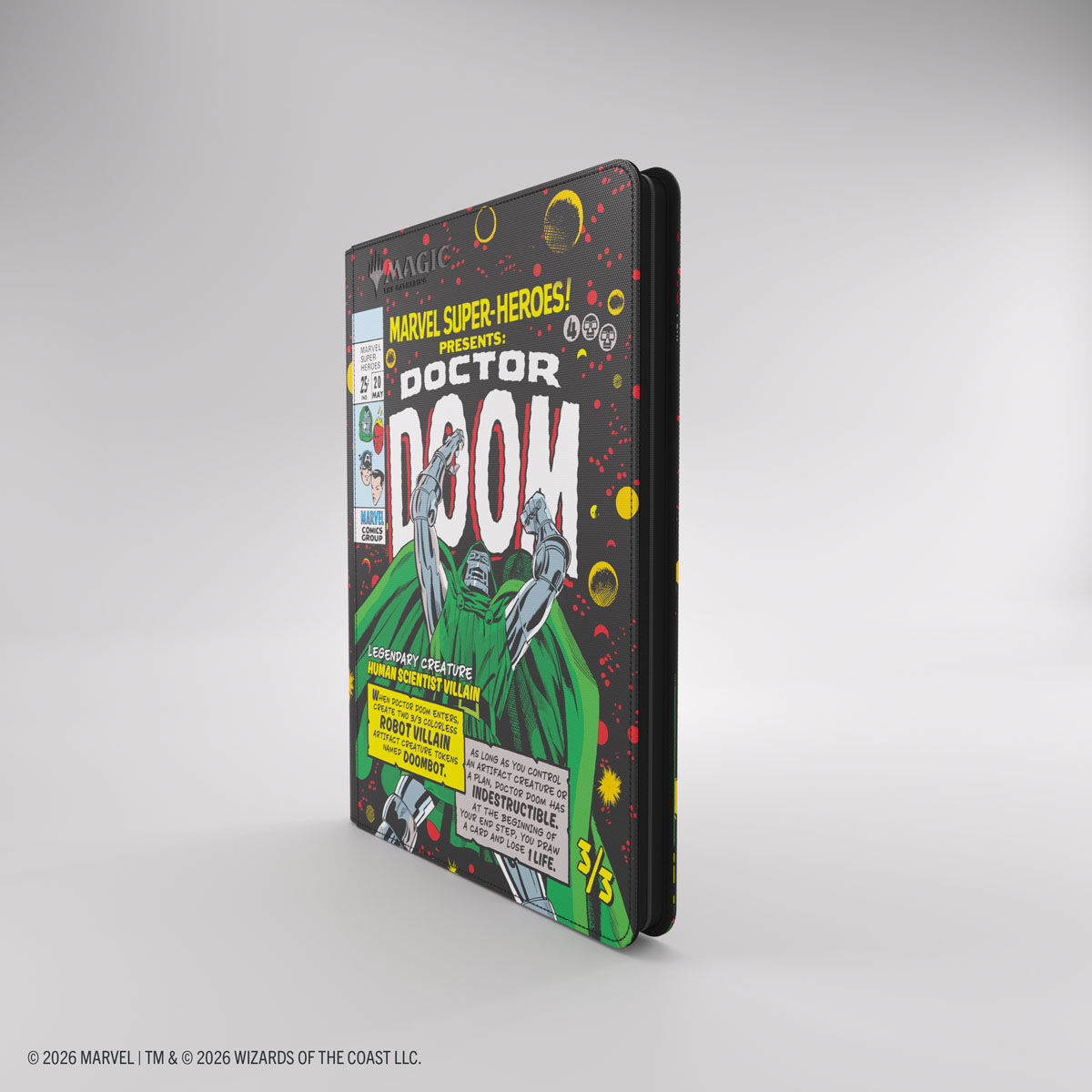 Gamegenic | Marvel Super Heroes - Doctor Doom | Binder 18-Pocket