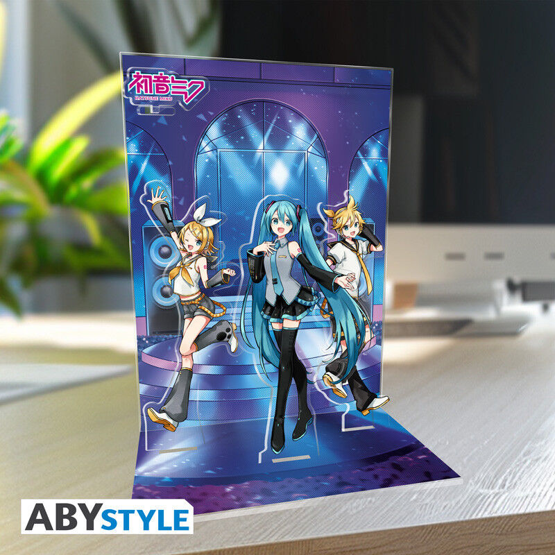 Abysse: Hatsune Miku - Acryl® Diorama - Miku & Friends