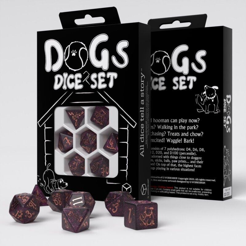 Q Workshop | Luna | DOGS Dice Set