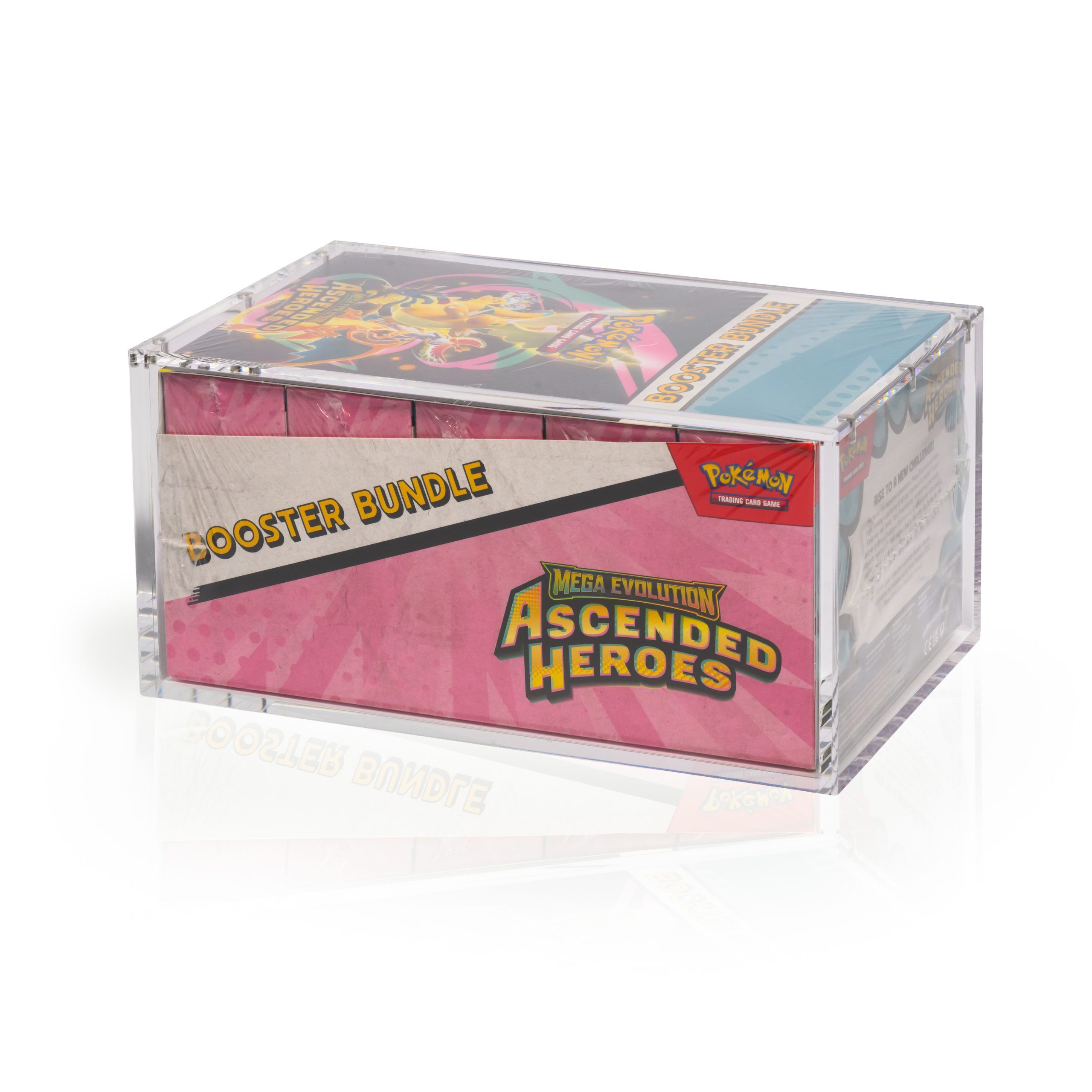 The Acrylic Box | Pokémon Booster Bundle Retail Display V2 | Acryl Case