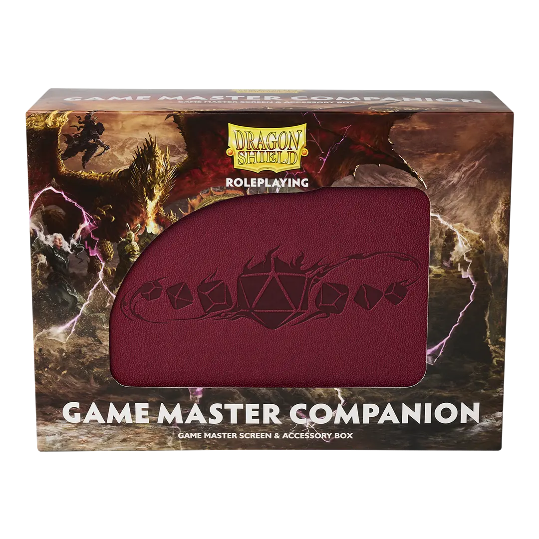 Dragon Shield: Game Master Companion - Blood Red
