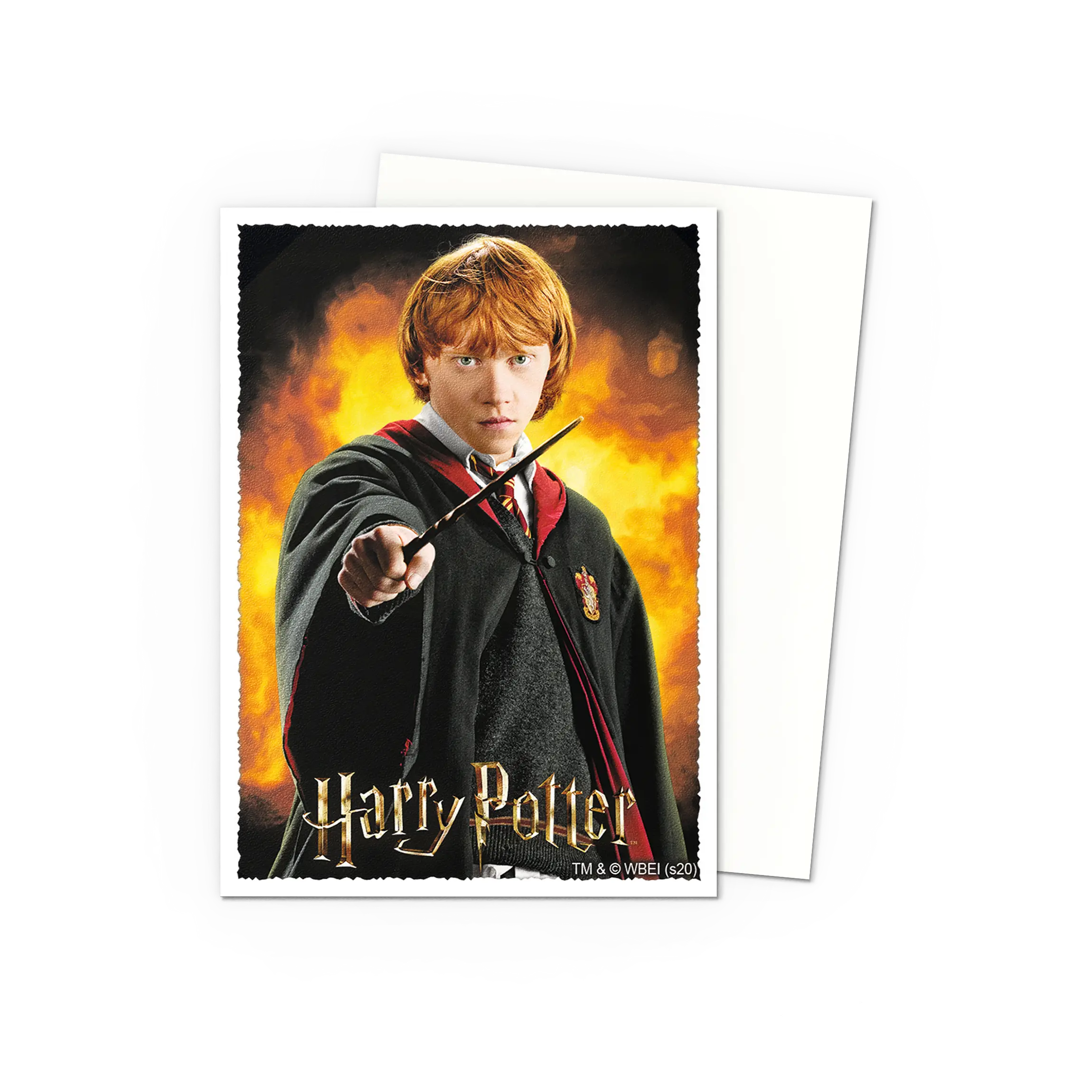 Dragon Shield: WizardingWorld - Ron Weasley - Matte Art Sleeves - Standard Size