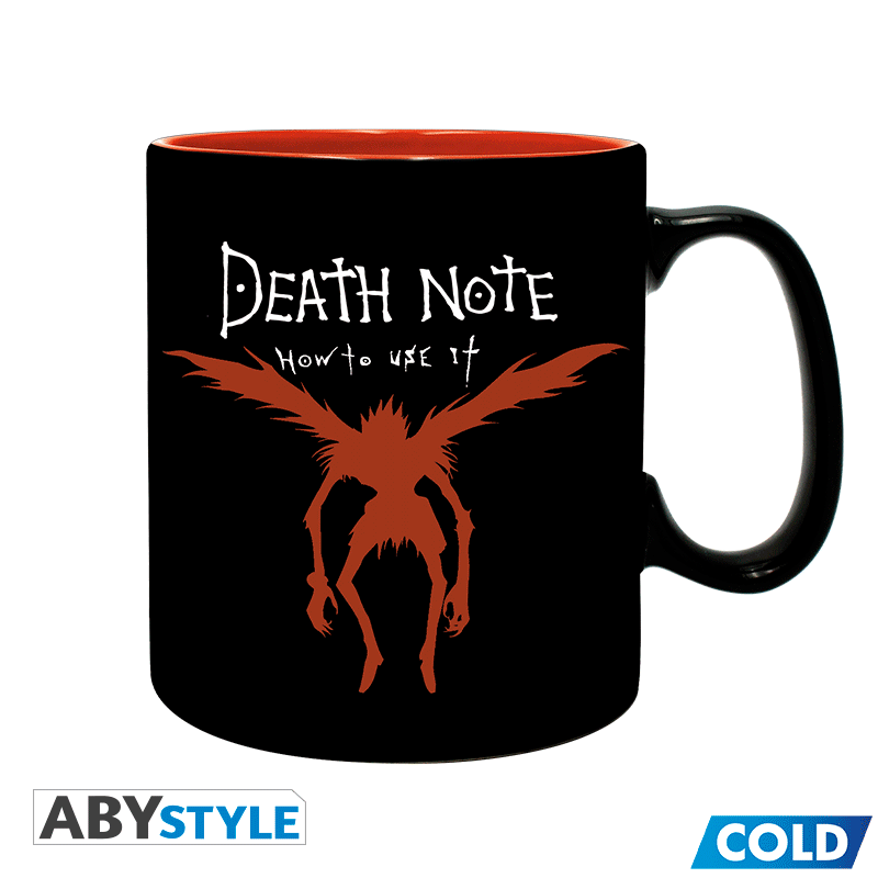 Abysse: Death Note - Mug Heat Change 460ml - L & Light