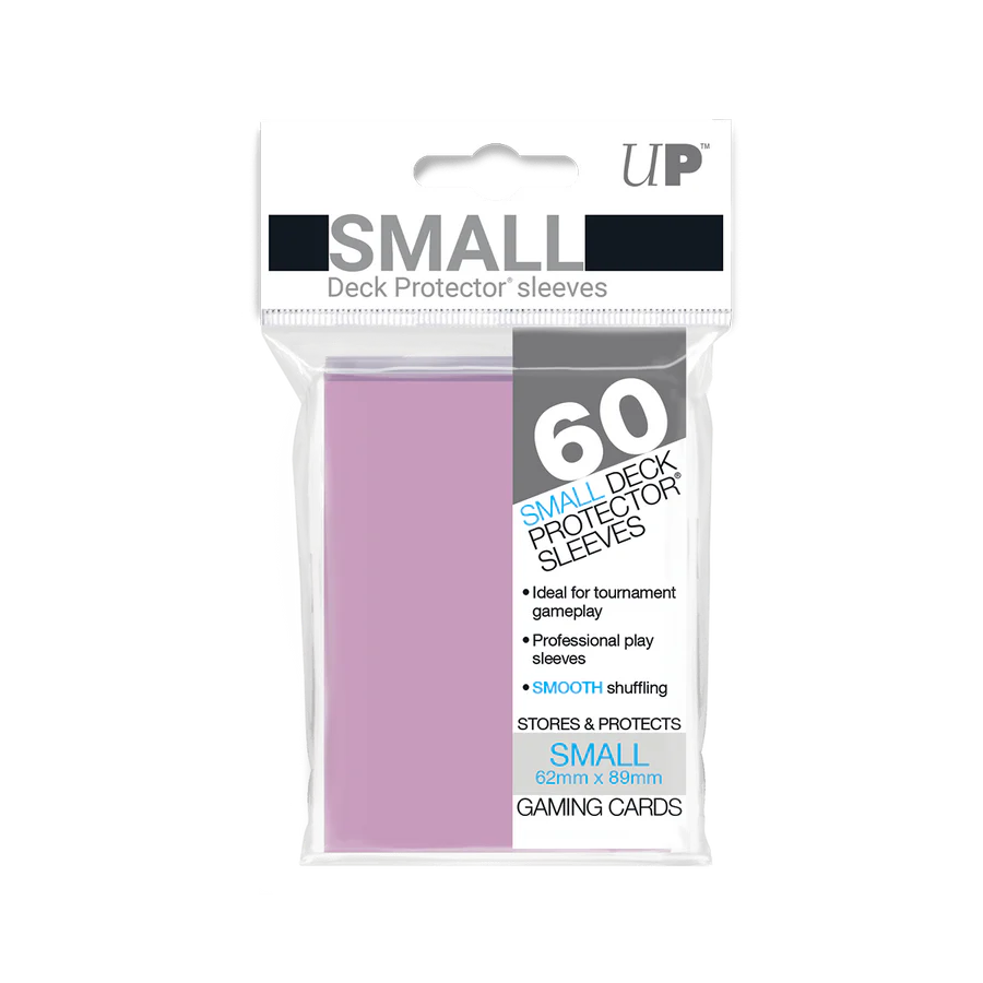 Ultra Pro - Pro-Gloss Small Deck Protector Sleeves (60ct) Stil: Pink